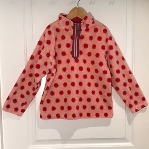 Hanna Andersson 1/4 Zip Fleece Pullover